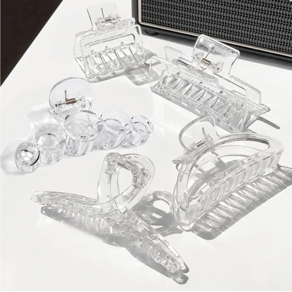 NEW Clear Claw Clips - Picture 7 of 9